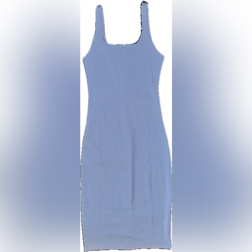 Halara Tank Split Hem Solid Midi Bodycon Dress Sm… - image 3